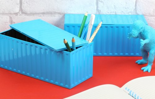 Cutie - blue container | doiy