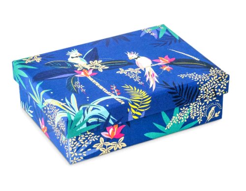 Cutie pentru cadou mica - Tropical Cockatoo | Swan Mill Paper