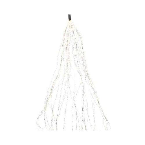 Decoratiune - 160 micro led lights bunch - silver and warm white | kaemingk