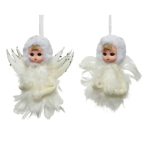 Decoratiune - angel feather fake fur - mai multe modele | kaemingk