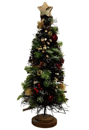 Decoratiune - Christmas Tree with Apples, Pinecones and Berries | Kaemingk