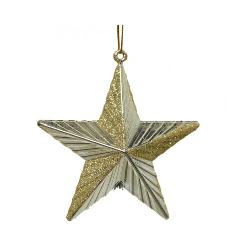 Decoratiune - Star Shatterproof - Gold Glitter | Kaemingk