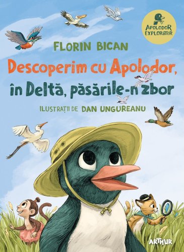 Descoperim cu Apolodor, in Delta, pasarile-n zbor | Florin Bican