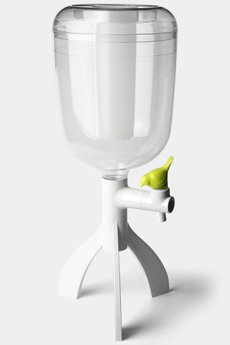 Dozator apa - Water Dispenser Thirsty Bird 3L (verde) | Qualy
