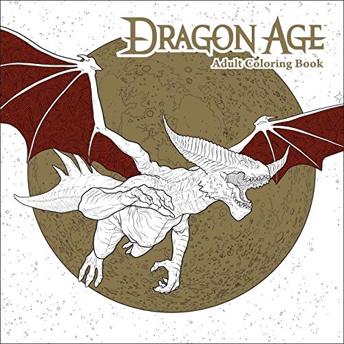 Dragon age adult coloring book | 