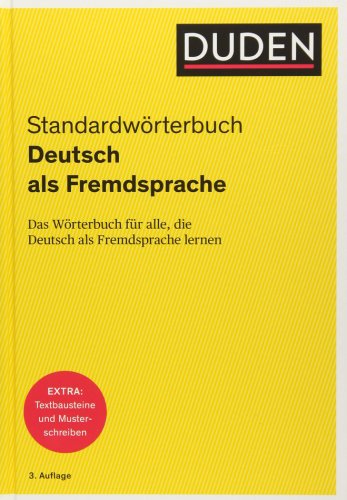 Duden Standardworterbuch - Deutsch als Fremdsprache | 