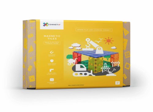 Extensie - Magnetic Tiles - Base Plate Pack, 2 piese | Connetix