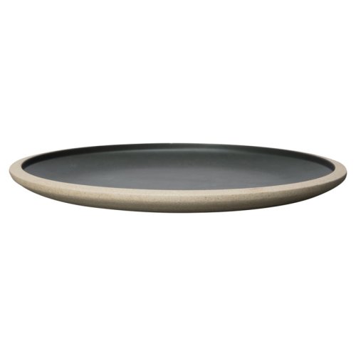 Farfurie - Fumiko plate, beige/black, 25.6cm | ByOn