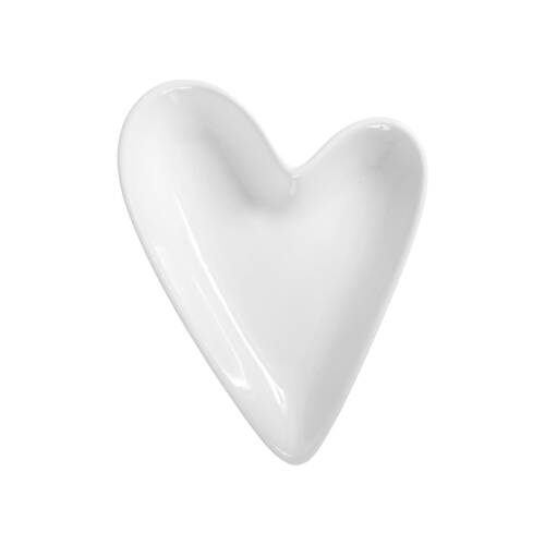 Farfurie in forma de inima - Coeur Blanc | Sema Design