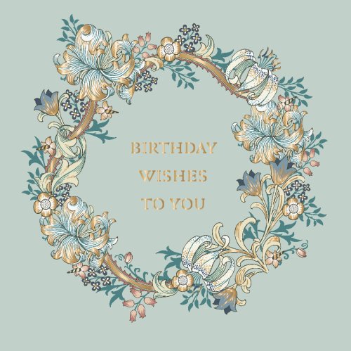 Felicitare - Birthday Golden Lily | Ling Design