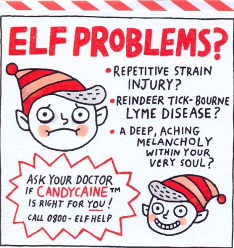 Felicitare - Elf Problems Greeting Card | OHH Deer