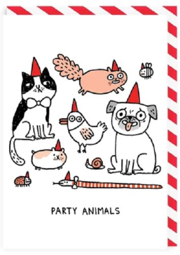 Felicitare - Party Animals | OHH Deer