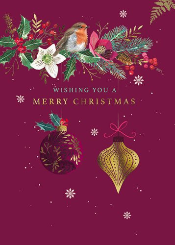 Felicitare - Xmas Bauble - Merry Christmas | Great British Card Company
