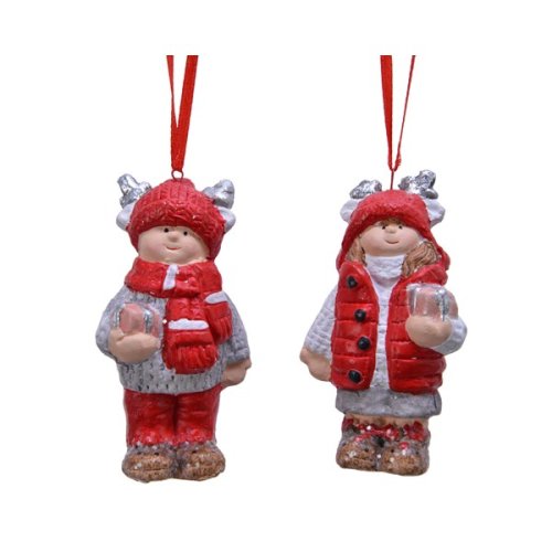 Figurina - Christmas Child Terracotta - mai multe modele | Kaemingk