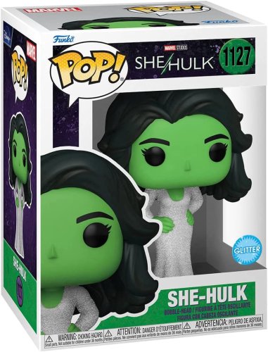 Figurina - Marvel - She-Hulk - Glitter Dress | Funko