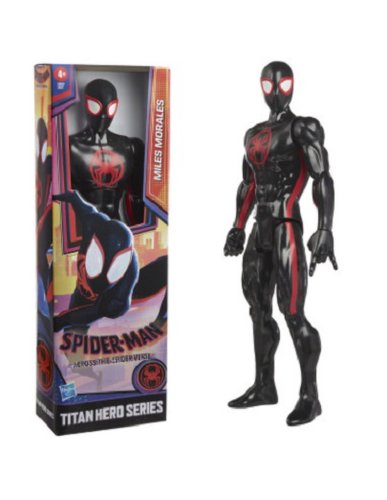 Figurina Spiderman - Verse Titan Hero - Miles Morales 30cm | Hasbro