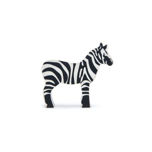 Figurina - Zebra, 8.8 X 8.3 cm | Tender Leaf Toys