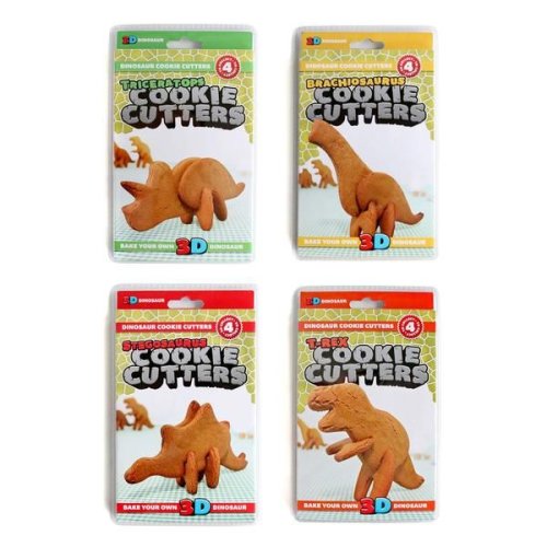 Forme pentru fursecuri - 3D Dinosaur - mai multe modele | Suck Uk