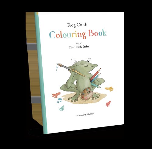 Frog Crush Colouring Book | 
