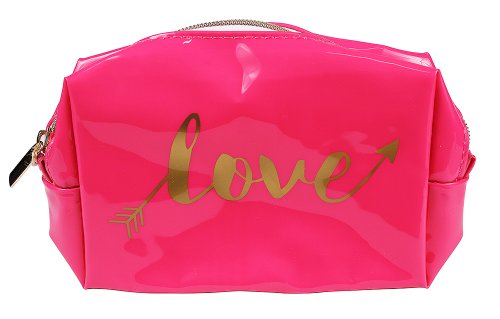 Geanta pentru cosmetice - Love Arrow Pink - Oh So Pretty | CGB Giftware