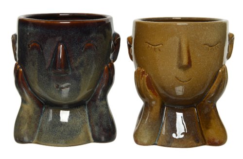 Ghiveci - planter stoneware - mai multe culori | kaemingk