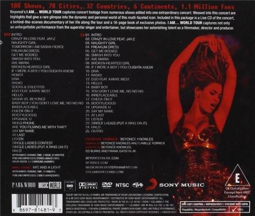 I Am... World Tour CD and DVD | Beyonce