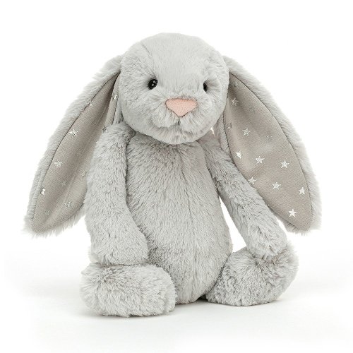 Jucarie de plus - Bashful Shimmer Bunny, 31 cm | Jellycat