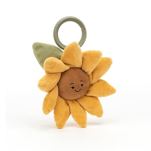 Jucarie de plus - Fleury Sunflower Jitter, 27 cm | Jellycat