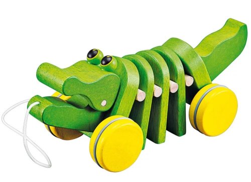 Jucarie din lemn - Aligator dansator | Plan Toys
