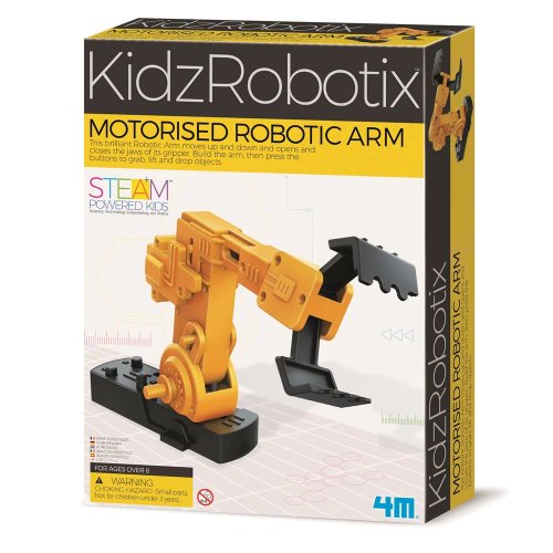 Kit constructie robot - Kids Robotix - Brat robotic motorizat | 4M