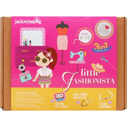 Kit creatie 3in1 - Micuta Fashionista | Jack In The Box