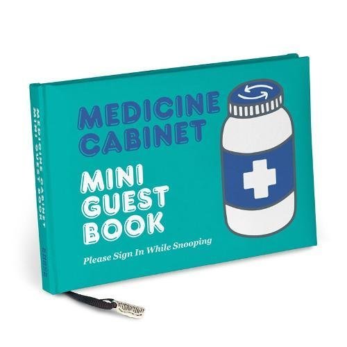 Knock Knock - Medicine Cabinet Mini Guest Book | Knock Knock