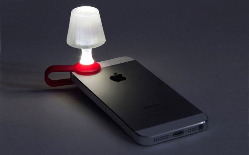 Lampa amuzanta smarthpone - Red | Peleg Design