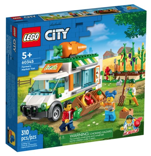 LEGO City - Farmers Market Van (60345) | LEGO