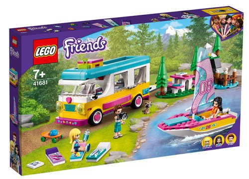 LEGO Friends - Forest Camper Van and Sailboat (41681) | LEGO