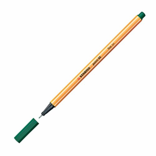 Liner - Fineliner Stabilo Point 88 0.4mm - Verde pin | Stabilo