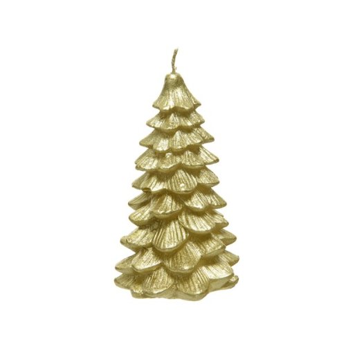 Lumanare decorativa - Gold Christmas Tree | Kaemingk