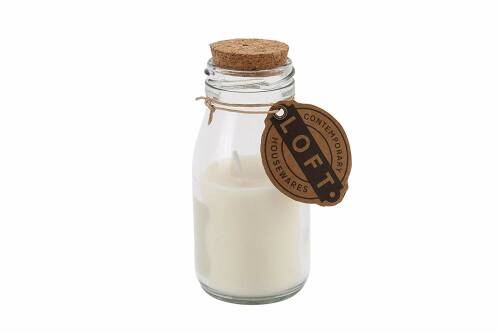 Lumanare - Milk Bottle Candle With Cork Top | CGB Giftware