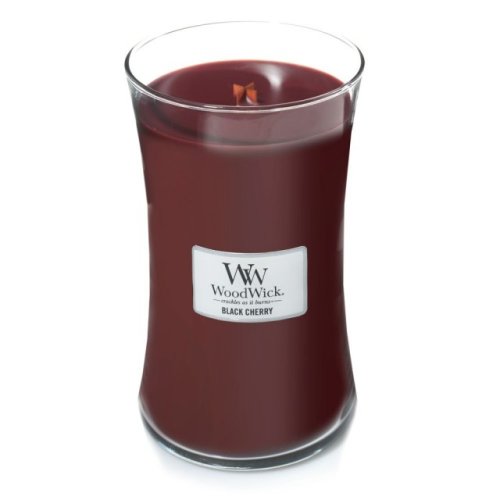 Lumanare parfumata - Large Jar - Black Cherry | WoodWick