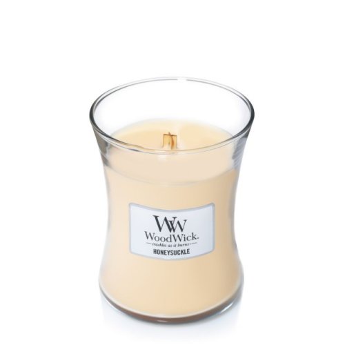 Lumanare parfumata - Medium Jar - Honeysuckle | WoodWick