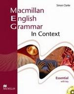 Macmillan English - Grammar In Context Essential Student's Book (with Answer Key) | Simon Clarke