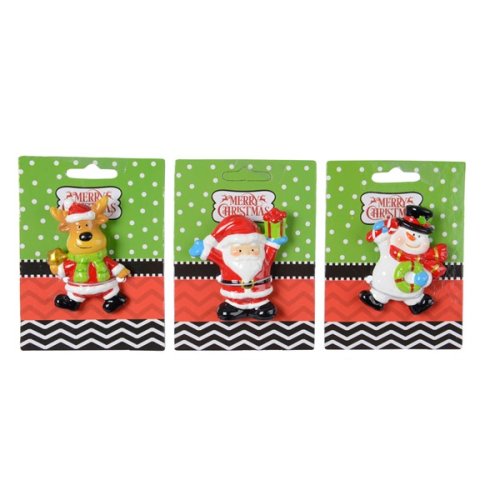 Magnet decorativ - Santa, Snowman, Reindeer - mai multe modele | Kaemingk