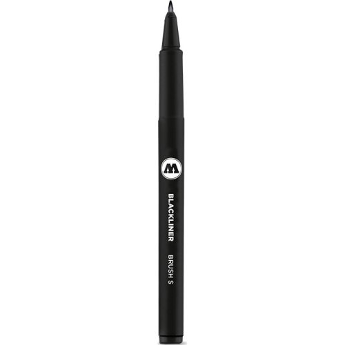 Marker cu varf tip pensula - Blackliner Brush S Molotow | Molotow