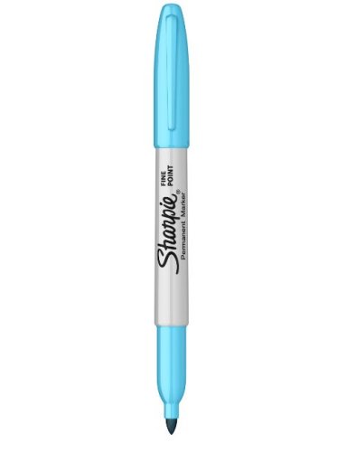 Marker permanent - Fine Point Bullet - Turquoise | Sharpie