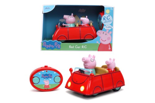 Masina cu radiocomanda - Peppa Pig - Red Car RC | Jada Toys
