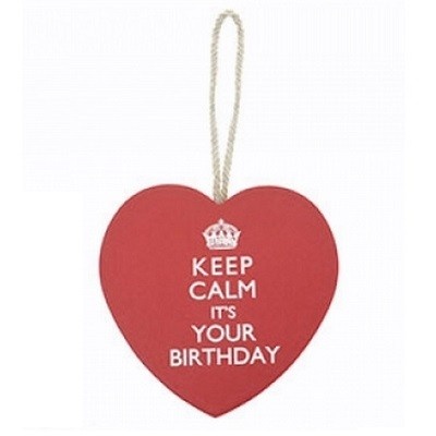 Medalion - Keep Calm It's Your Birthday | Lesser & Pavey