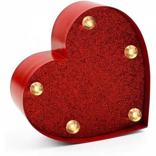 Mini Lampa - Heart With Glitter | Legami