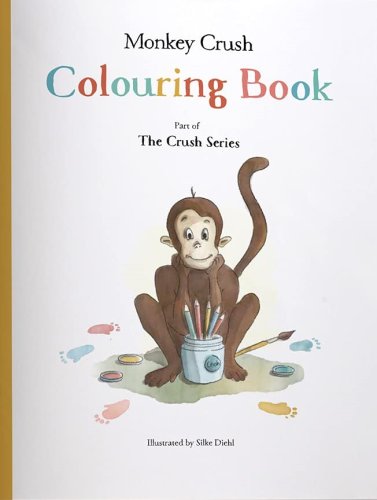 Monkey Crush Colouring Book | Ian Worboys