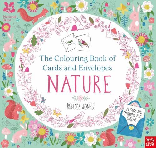 Nature - colouring book of cards and envelopes | rebecca jones