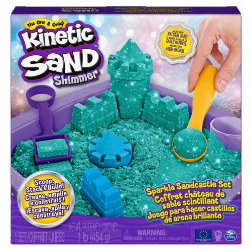 Nisip Kinetic - Castelul stralucitor din nisip albastru | Spin Master